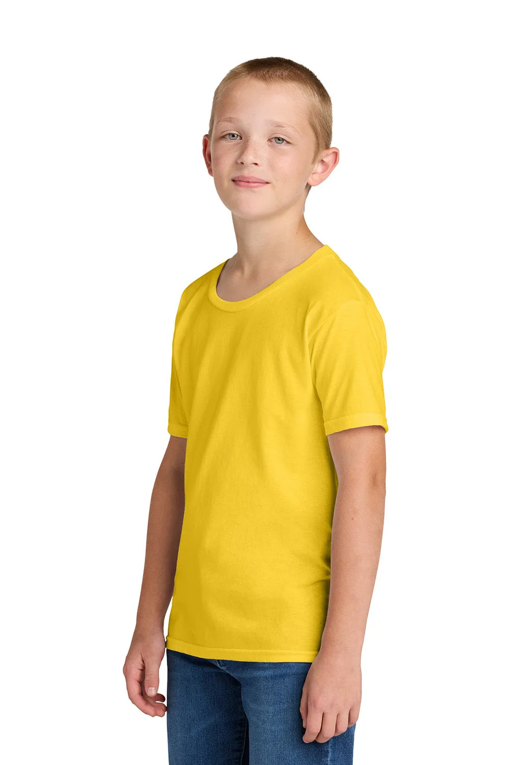 Jerzees Youth Classics Short Sleeve Crewneck T-Shirt - Island Yellow