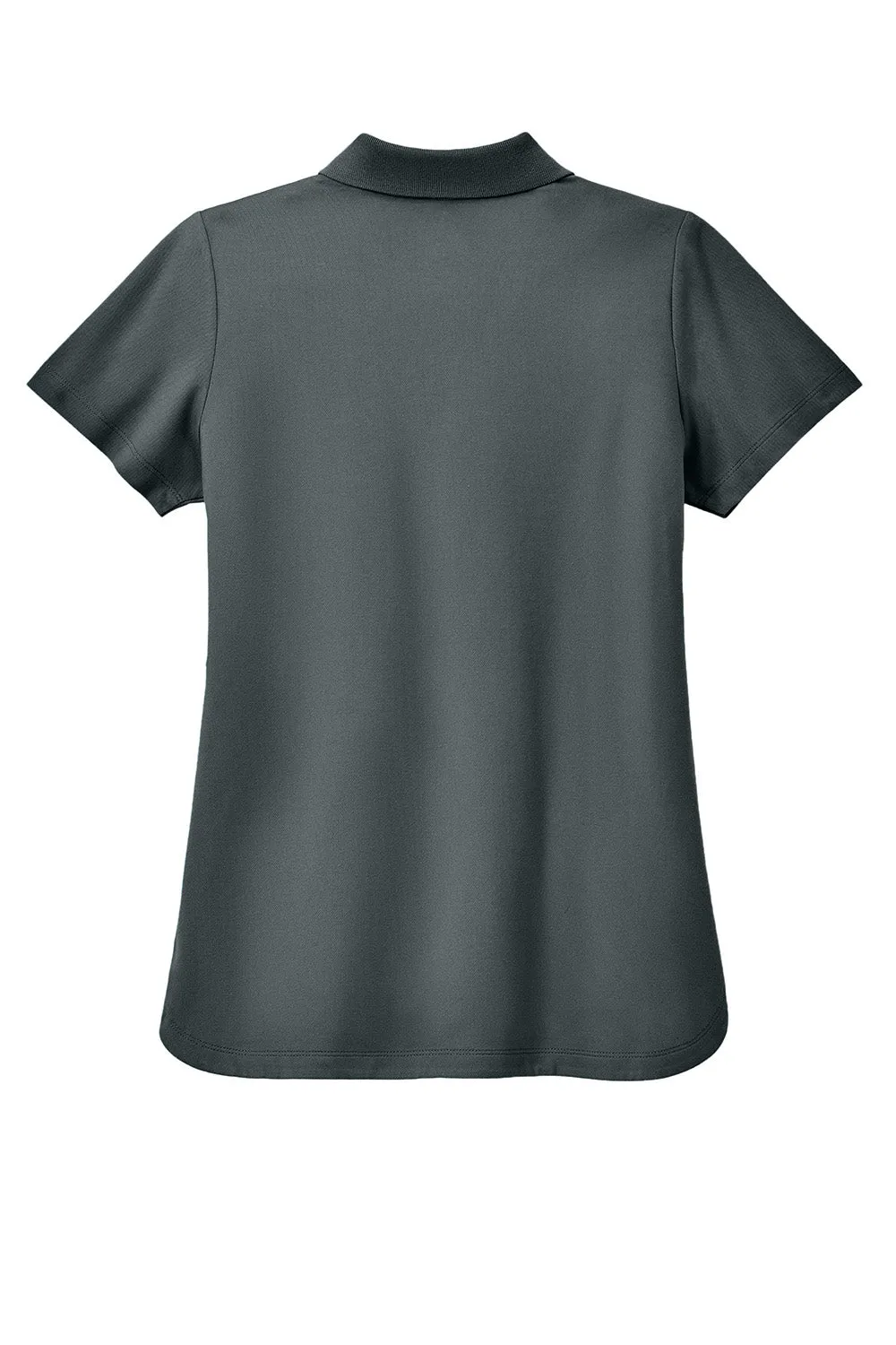 Mercer Mettle Womens Moisture Wicking Short Sleeve Polo Shirt - Storm Grey