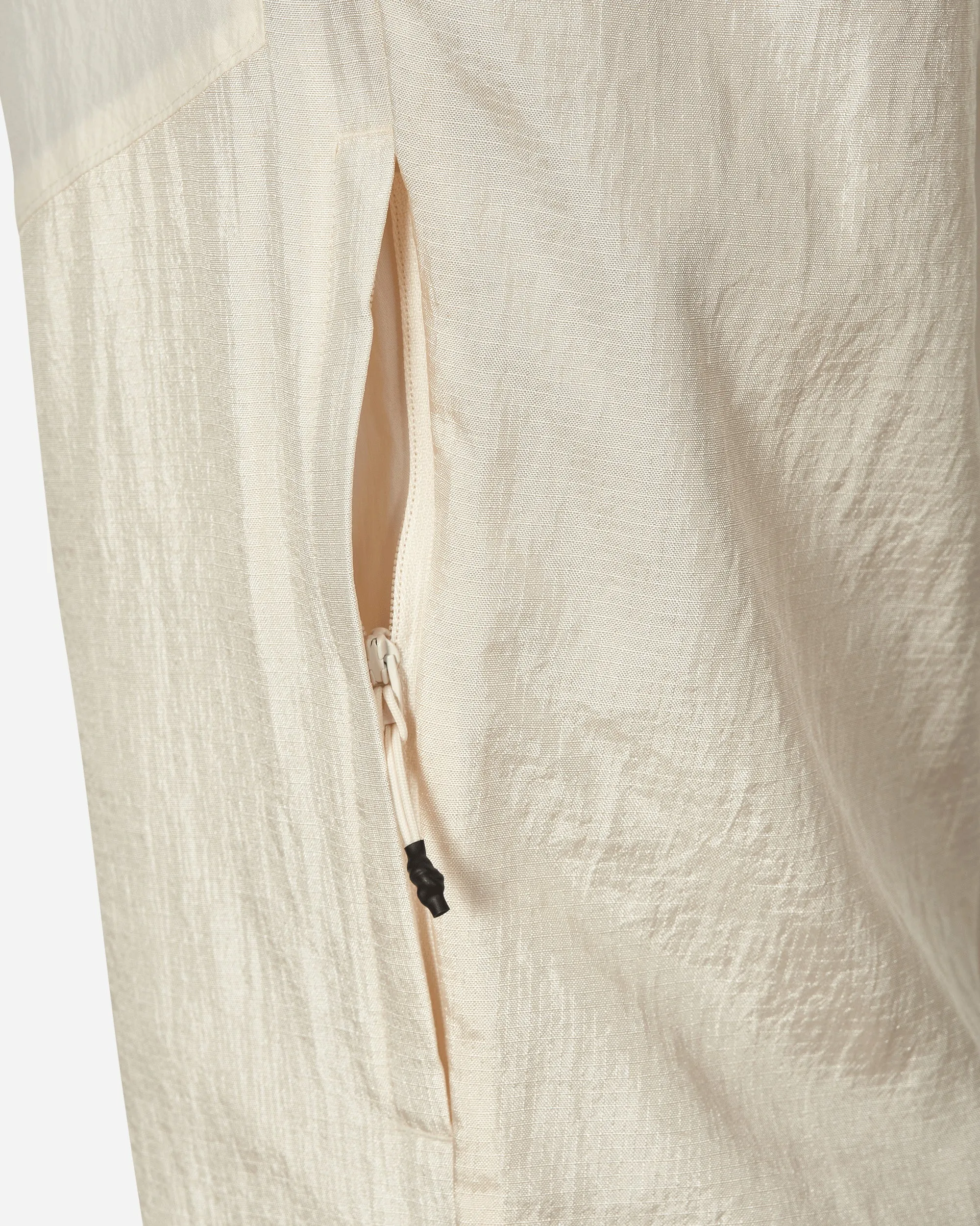 Reveal Material Mix Track Pants White
